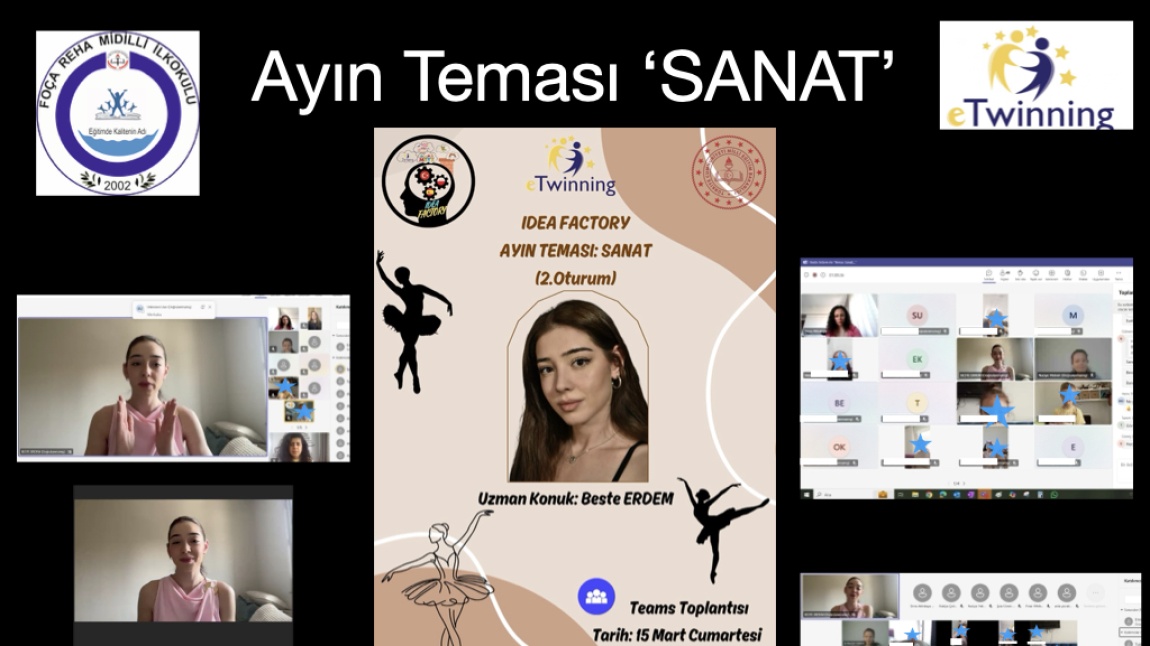 Idea Factory e-Twinning Projesi Mart Ayı Etkinliği 